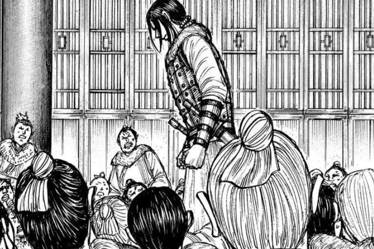 Extrait  Kingdom Manga du Chapitre 892 Riboku Est Mort Parce Que Qin A Soudoyé Zhao Pour Qu'il Le Fasse Exécuter