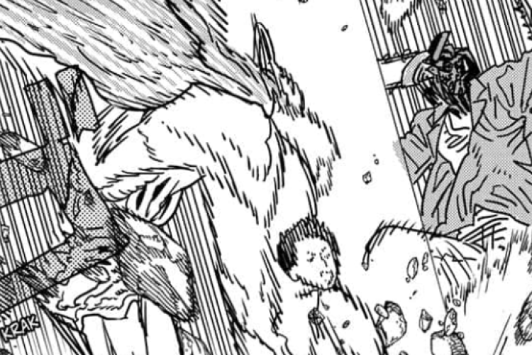 Lire Manga Chainsaw Man Chapter 203 en Français, Le diable de la justice travaillant avec le diable du feu et de la force