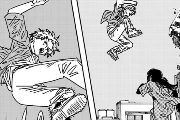 RAW Lien Chainsaw Man Manga Chapitre 208 en FR VF Scan et spoilers, Denji a sauvé Asa après le combat