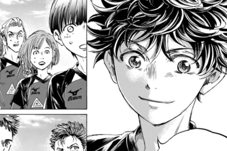 Lisez Manga Ao Ashi Chapitre 411 en Français Scan, Ashito a enfin goûté à la victoire éternelle