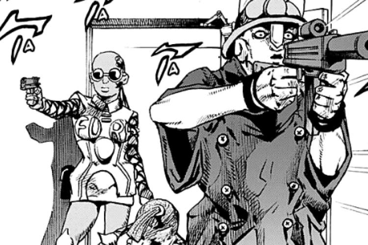 RAW Lire le Manga The JOJOLands Chapitre 27 en VF Scan, se sentir encerclé par l'ennemi
