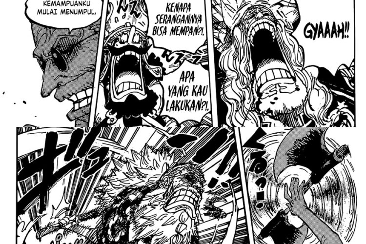 Link Baca Manga One Piece Chapter 1151 Bahasa Indonesia, Gunko dalam Bahaya Besar