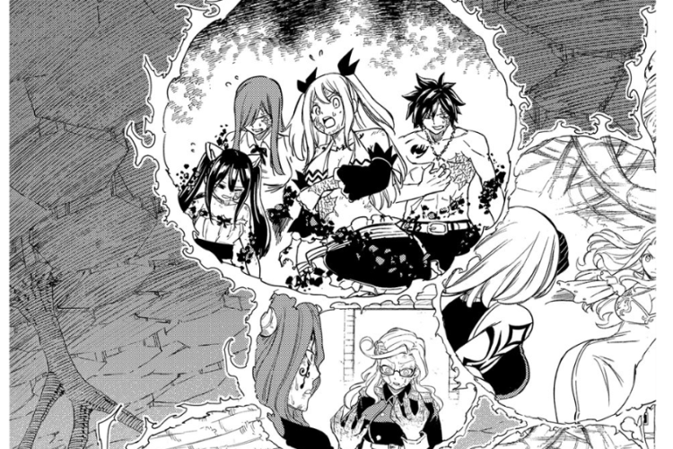 Lire le Mangas Fairy Tail: 100 Years Quest Chapter 196 Scan VF, Une résistance effroyable