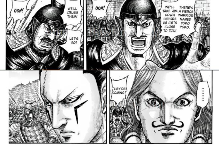 Lien RAW Lire le Manga Kingdom Chapitre 341 Scan VF, Les soldats sont prêts !