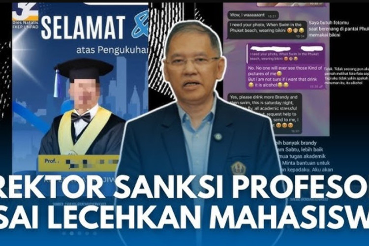 Miris! Guru Besar Unpad Lecehkan Mahasiswi Asing, Diminati Foto Pakai Baju Renang 