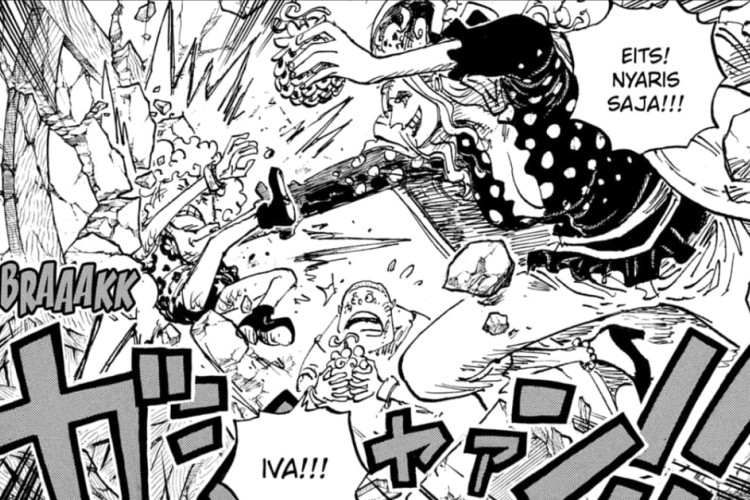 Spoilers RAW! Manga One Piece Chapitre 1163 en Français, Le combat entre Rocks D. Xebec et Imu