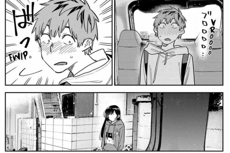 Lire le Manga Kanojo, Okarishimasu (Rent A Girlfriend) Chapitre 387 Scan VF, Kazuya de plus en plus fasciné