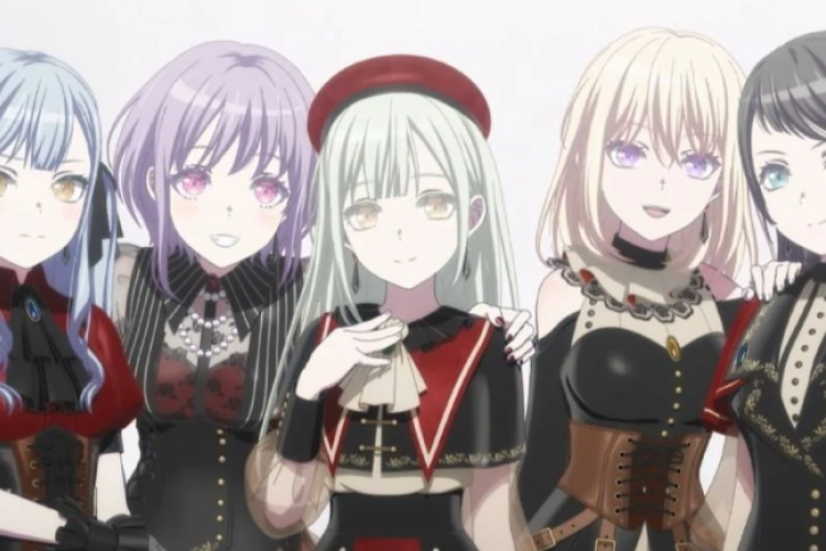 O teaser do PV de Side Ave Mujica mostra os novos trajes e vai ao ar no bloco FRIDAY ANIME NIGHT da Nippon TV!