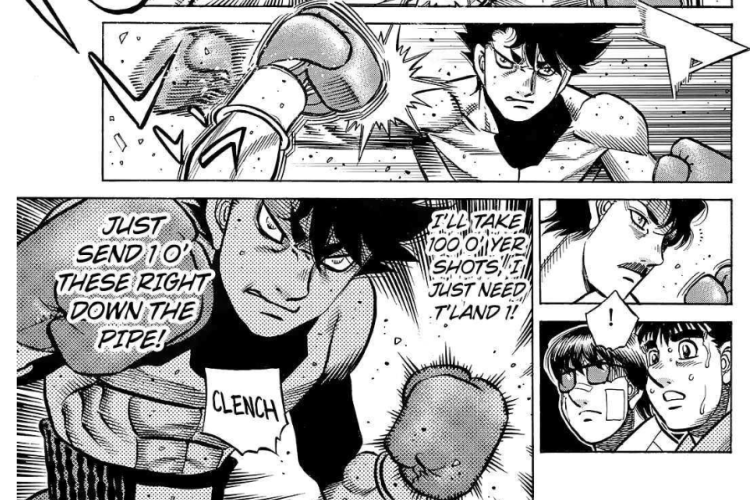Spoilers et Lire le Manga Hajime no Ippo Chapitre 1498 Scan VF, L'attaque de Genji Kamogawa fait mouche !