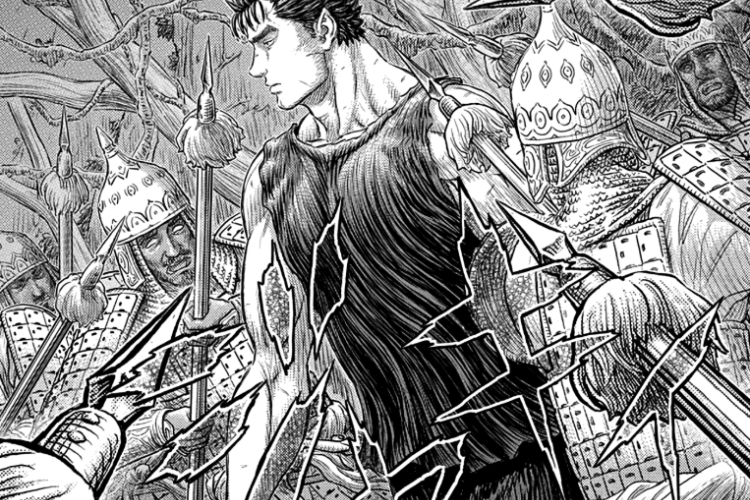 Lisez le manga Berserk Chapitre 383 en français, scan RAW : Sacrifier sa vie pour les autres !