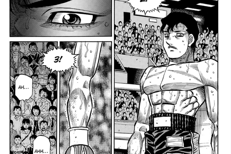 Lien Lire le Manga Hajime no Ippo Chapitre 1502 Scan VF, Ippo s'affaiblit de plus en plus