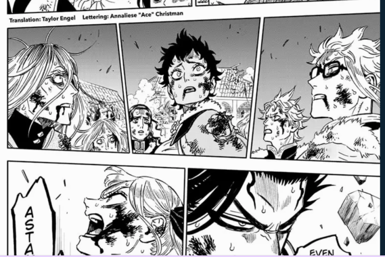 Spoilers RAW Manga Black Clover Chapitre 381 en Français, La situation dans la ville empire !