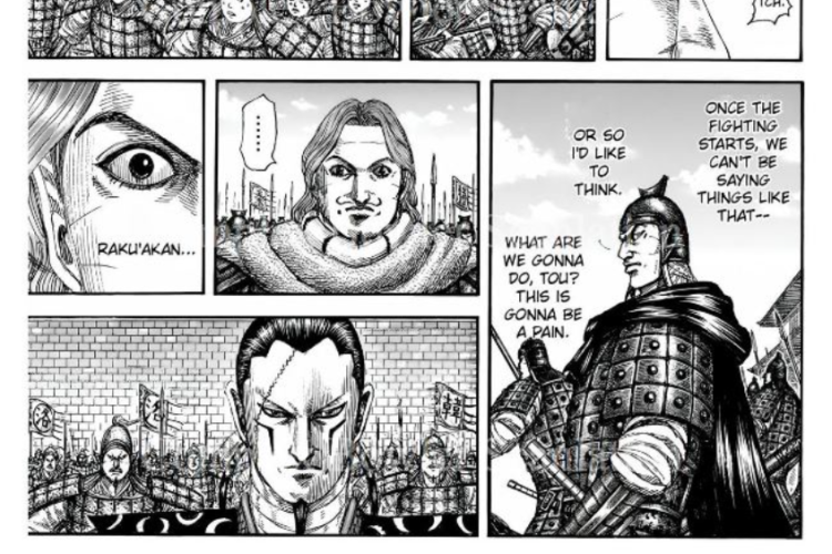 Spoilers et Lire le Manga Kingdom Chapitre 340 Scan VF, La concurrence s'intensifie !