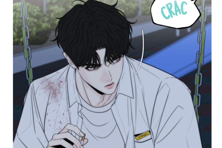 Spoiler du Webtoon La Ligne Qui Nous Sépare Chapitre 11 Scan VF, Mungyu le désespéré