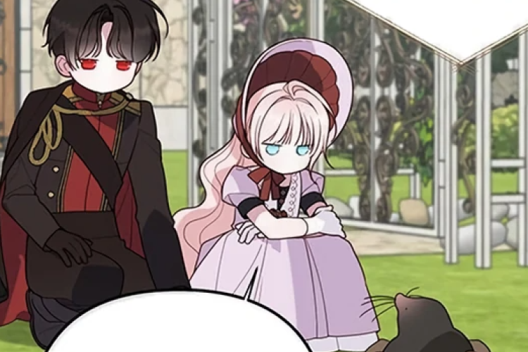 Baca Manhwa Sang Bayi Tiran (Baby Tyrant) Chapter 112 Bahasa Indonesia, Saatnya Diskusi dengan Tikus Tanah