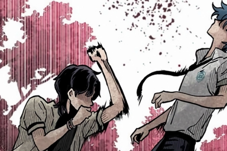Loh kok Tumbang?! Baca RAW Spoiler Manhwa The Silent Transfer Student Chapter 9 Bahasa Indonesia