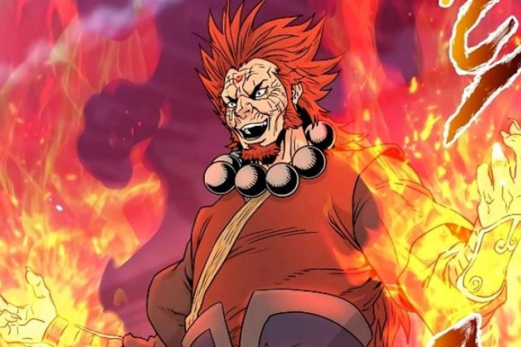Diserang! Link Baca Manhwa Murim Login Chapter 167 Bahasa Indonesia, Hongcheon Disembur Jurus Api