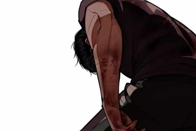 Link Baca Manhwa Lookism Chapter 599 RAW Bahasa Indonesia, Dengan Susah Payah Harus Tetap Melawan