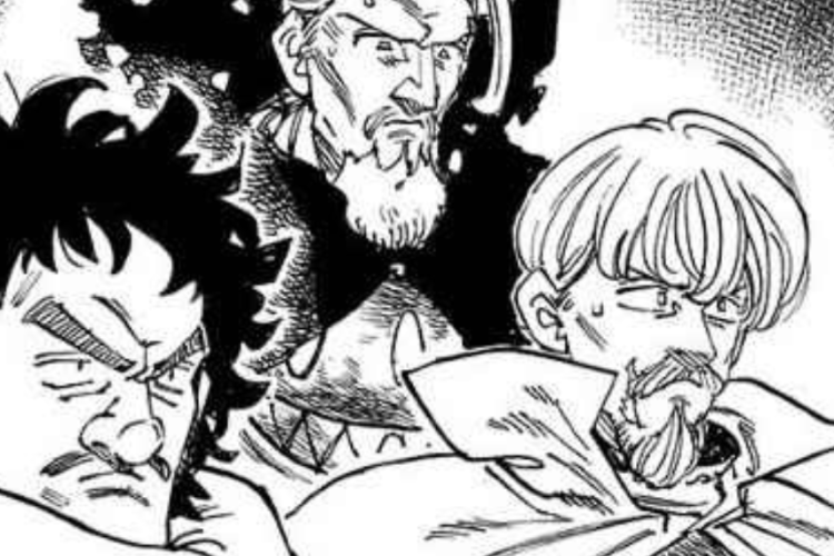 Leia Mangá Mokushiroku No Yonkishi Capítulo 218 Scan PT BR, Um Trono que Não Precisa ser Questionado