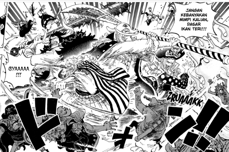 Spoilers de Manga One Piece Chapitre 1162 en Français, Garp, Roger et Xebec sont prêts à se battre