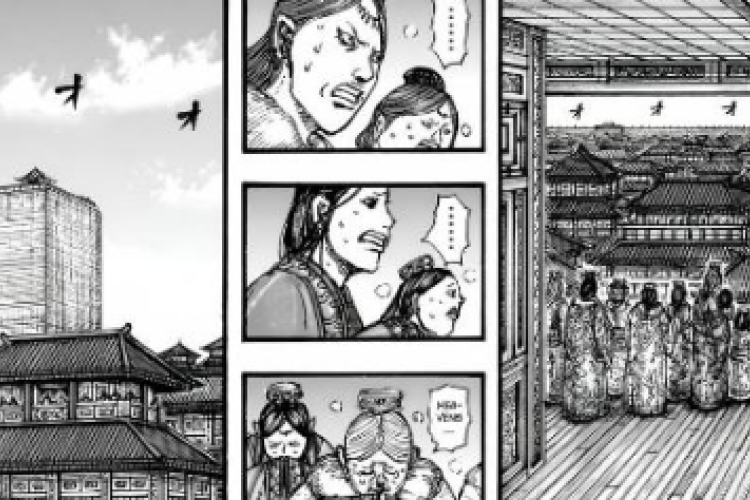 Lisez Kingdom Manga Chapitre 837 en VF Scan, Les forces de Shin qui ont attaqué en premier