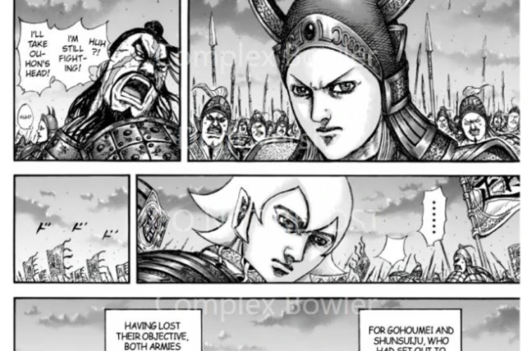 Spoilers et Lire le Manga Kingdom Chapitre 842 Scan VF, Raku se prépare à partir en guerre !