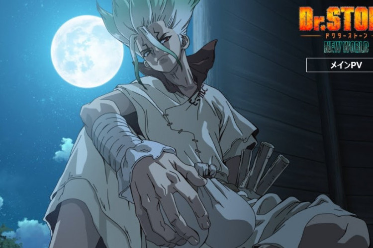 Sinopsis Anime Dr. Stone Season 3: New World (2023) Petualangan Senku Mengungkap Misteri Petrifikasi Global