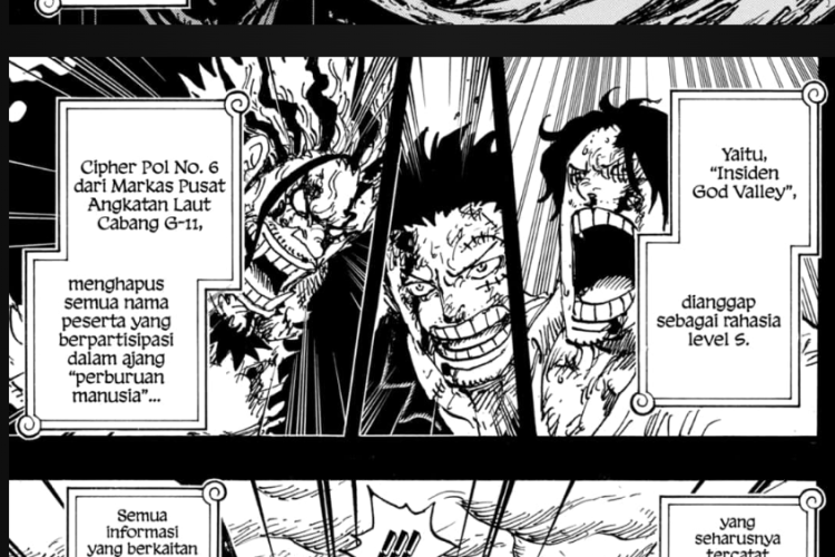 Spoilers RAW Manga One Piece Chapitre 1166 en Français, Renverser Rocks D. Xebec