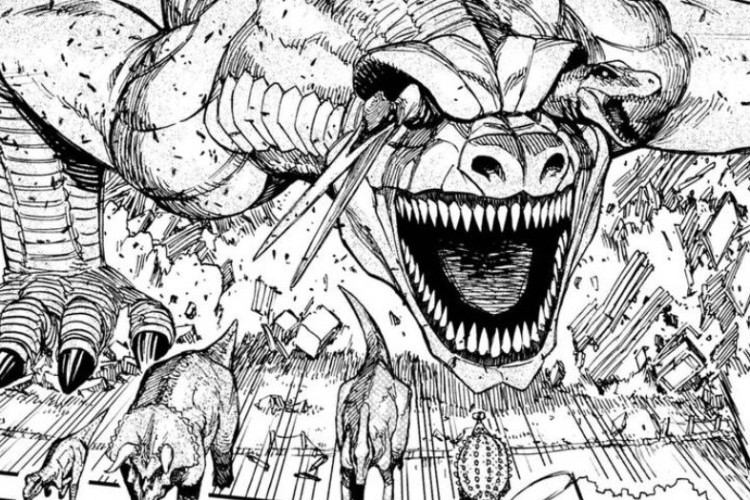 RAW ! Prédictions sur le Chapitre 243 du Manga Dandadan (Scan VF FR), Un Monstre Dinosaure qui Cause des Problèmes
