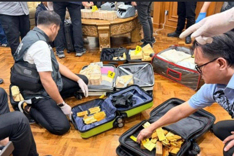 Polisi Sita Emas 74 Kg Hingga Uang Dollar di Rumah Mewah di Sentul, Penyelidikan Pemilik Masih Didalami!