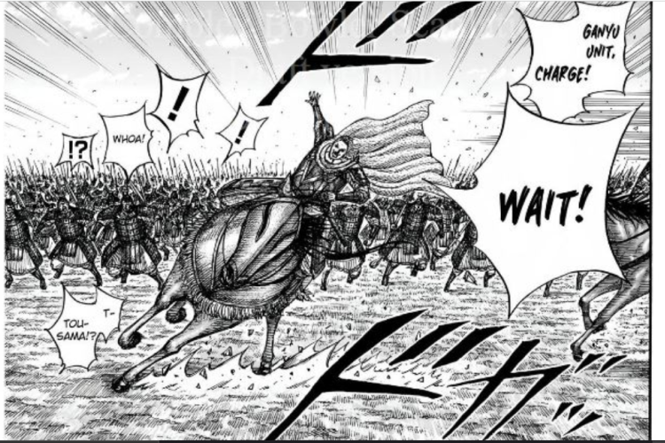 Lien RAW Lire le Kingdom Manga Chapitre 840 Scan VF, Les soldats commencent à tomber