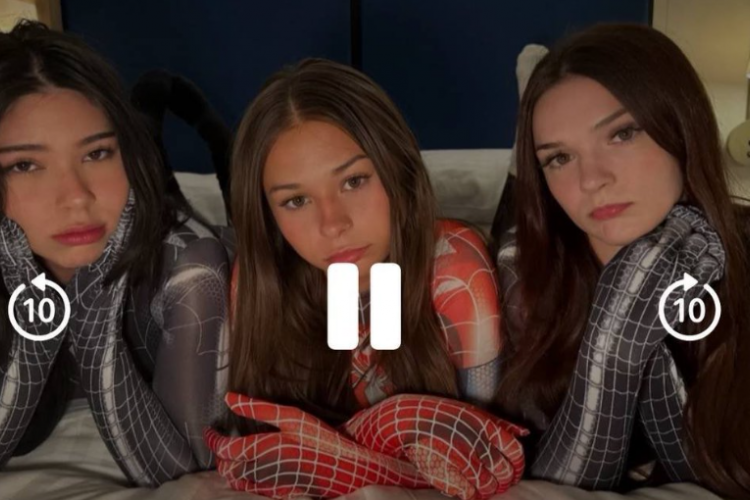 Sophie Rain Spiderman Tutoriel de téléchargement vidéo sur Instagram, pose dans un costume qui te fait baver