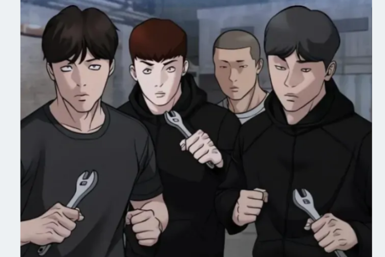 Link Baca Manhwa The Bully In Charge Chapter 152 RAW Bahasa Indonesia, Kemunculan Pria Misterius Kwon Daegun