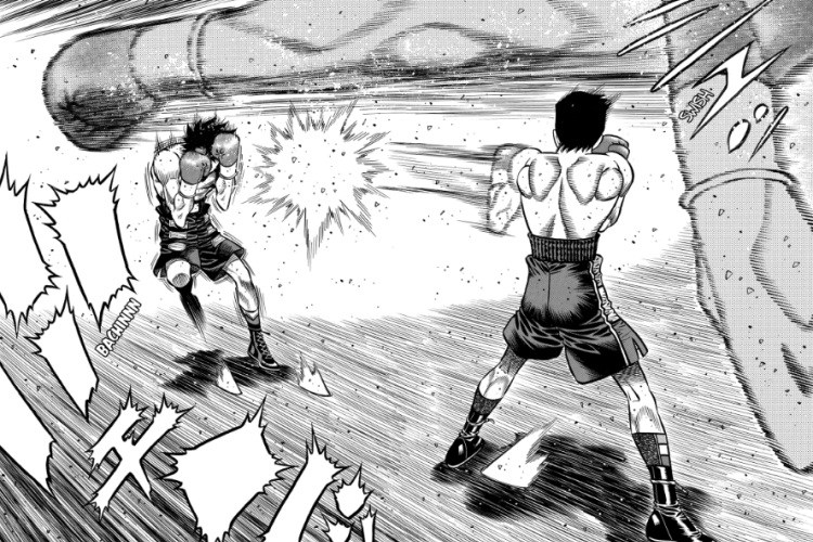 Update RAW! Lire le Manga Hajime no Ippo Chapitre 1497 Scan VF, Un combat captivant !