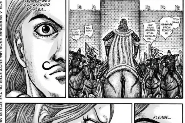 Link de Leitura Manga Kingdom Capítulo 838 PT BR, O Hi Shin Unit vai atacar em conjunto