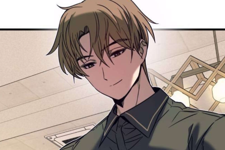 Baca Manhwa My Bias Gets On the Last Train Chapter 33 Bahasa Indonesia, Lagi ada Hal Baik nih.... Makanya Senyum–senyum