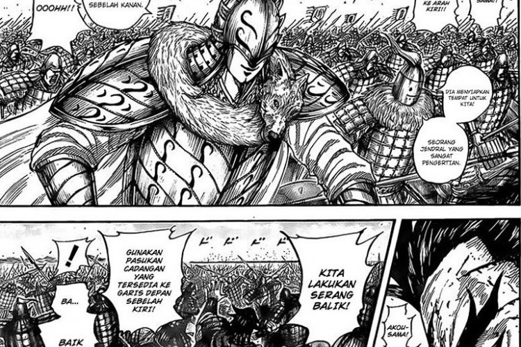 Manga Kingdom Chapter 781 Bahasa Indonesia! Link Baca dan Spoiler: Ri Boku Akan Jadi Musuh Terberat Shin