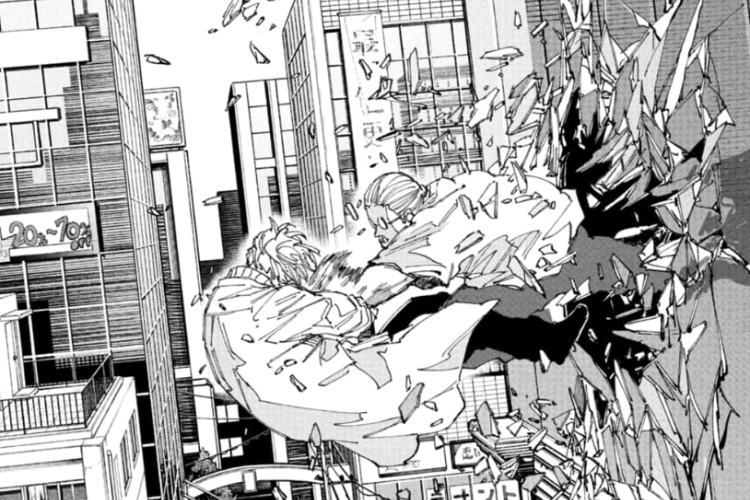 Lien RAW Lire le Manga SAKAMOTO DAYS Chapitre 247 en Français, Sakamoto donne toute sa force