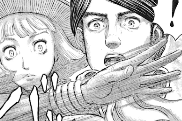 Lien pour lire le Manga Berserk Chapitre 383 en FR VF Scan, La situation devient de plus en plus tendue