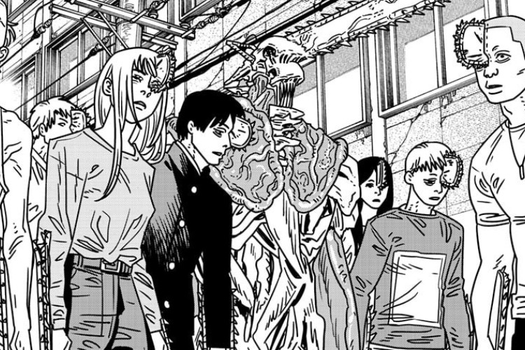Lien du Lire RAW Manga Chainsaw Man Chapitre 204 VF Scan Denji Et Yoru Sacrifient Les Gens