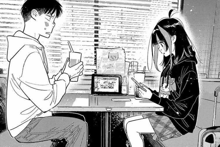 Manga Kanojo Okarishimasu Chapitre 423 Scan VF Mizuhara Fait Battre Le Cœur De Kazuya