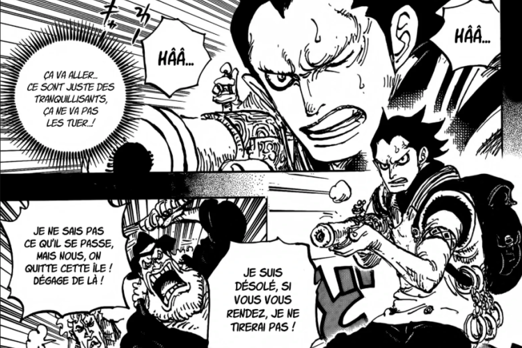 Spoilers le Manga One Piece Chapitre 1160: La résistance des Rocks, Roger et Garp le Féroce