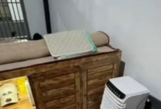 GEGER! Video Lapas Mewah Cilegon Ada Kasur Empuk dan Bebas Pakai HP Lengkap Dengan Kipas Angin, Lemari, Hingga Pendingin Ruangan