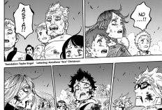 Update RAW Manga Black Clover Chapitre 381 en Français, La terrible résistance d'Asta