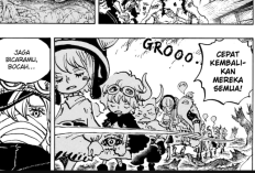 Spoilers RAW Manga One Piece Chapter 1147 Bahasa Indonesia, Serangan Holy Knight Bikin Gempar!