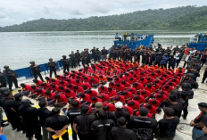 Total 115 Narapidana High Risk dari Sulawesi Selatan dan Jawa Timur Dipindahkan ke Nusakambangan Secara Bertahap Lewat Jalur Laut