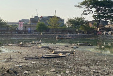 Kemarau Panjang, Makam Kampung Apung Kapuk Teko Muncul Kembali! Banyak yang Sudah Rusak