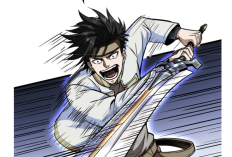 Lire le Webtoon Le Mage Méprisé Revient Chapitre 8 en Français, Formation de maître au sabre