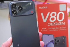 Sejutaan Doang! HP Nubia V80 Design Mirip Banget Sama iPhone 17: Cek di Sini Speknya