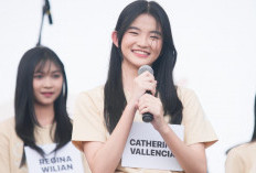 Potret Catherina Vallencia Trainee Generasi 12 JKT48, Kawaii Banget Bikin Salfok Oshi Sampai Jadi Trending Topik
